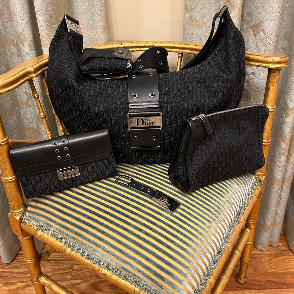 Christian Dior Monogram Street Chic Bag + 4 Piece suite-NWT!